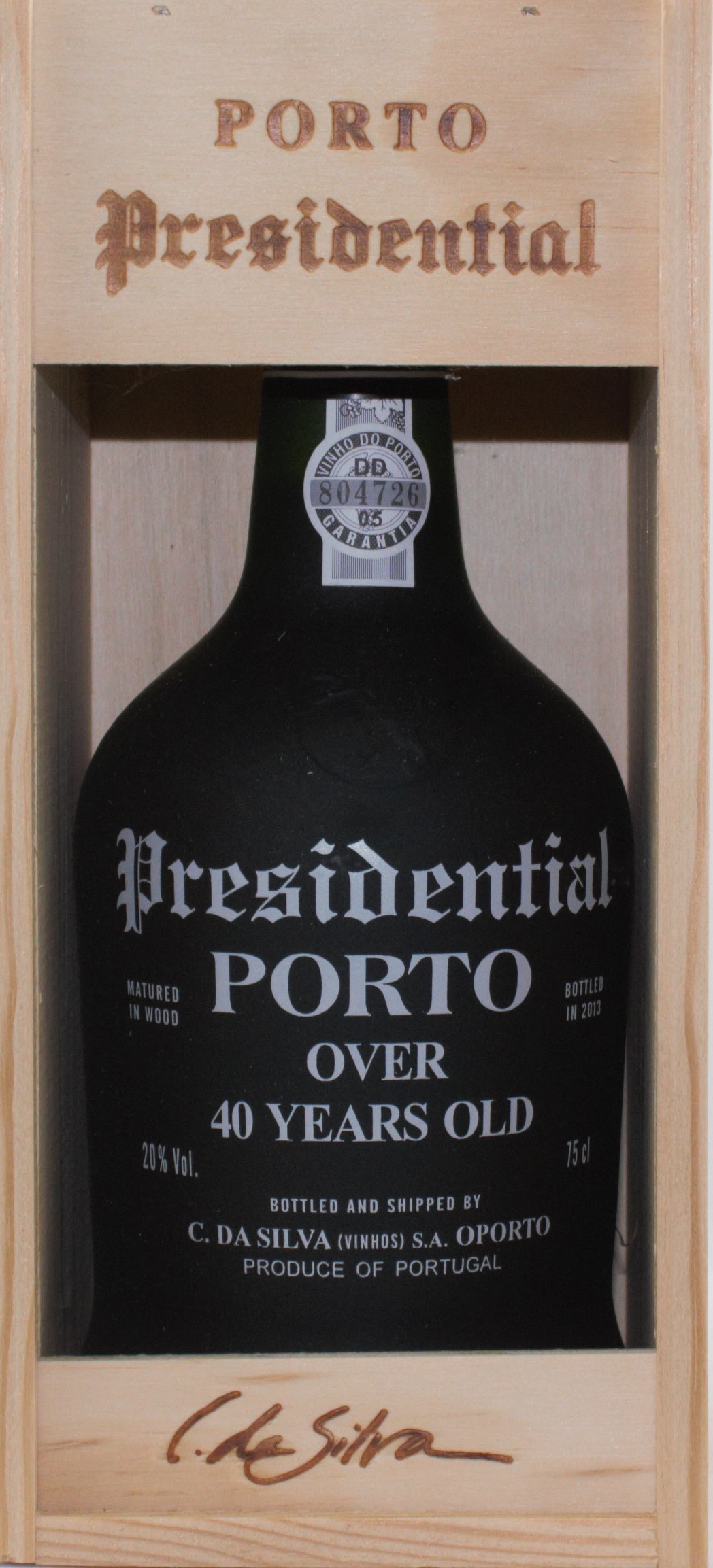 Presidential over 40 years old Tawny port