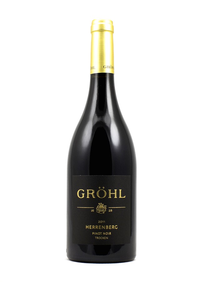 Weingut Eckehart Gröhl, Herrenberg Pinot Noir trocken, Barrique gereift
