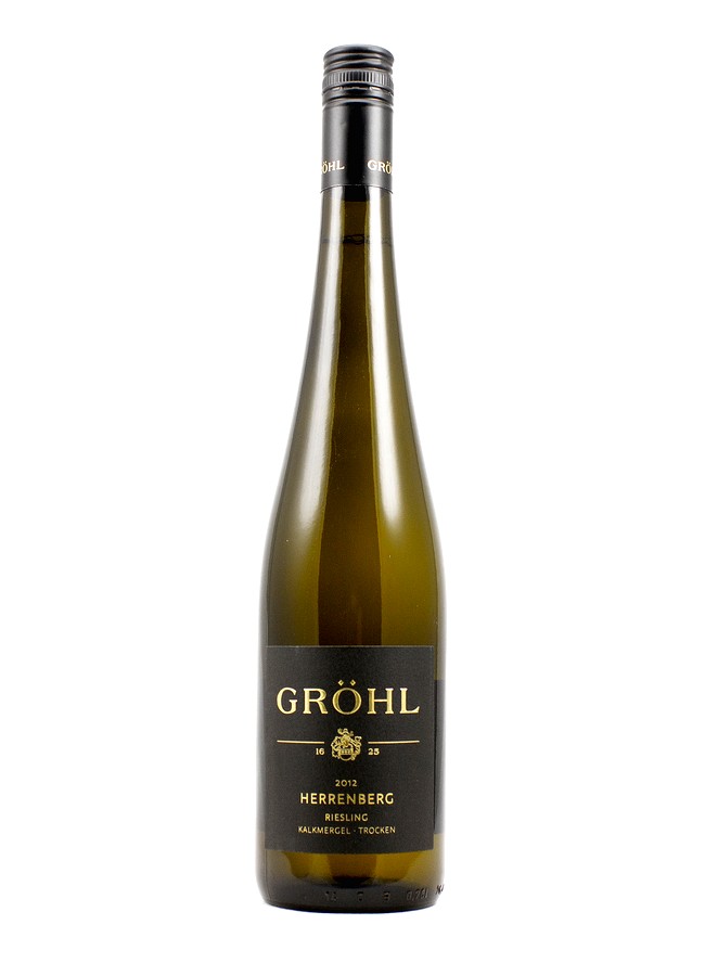 Weingut Eckehart Gröhl, Riesling Spätlese trocken „Kalkmergel“, Oppenheimer Herrenberg